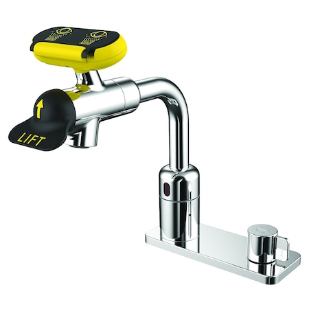 Speakman Eyesaver SEF-18207 AC Powered Sensor Eyewash Faucet W/ Manual Override SEF-18207